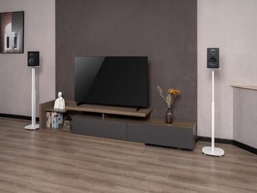 Підставка для акустики My Wall HS 23 L, висувна, підлого типу, регульована по висоті, 2 шт. (білий)