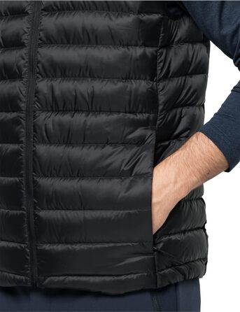 Жилет чоловічий Jack Wolfskin Pack & Go Weste L чорний