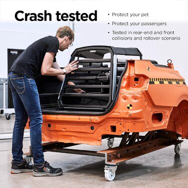 Трейлер для собак Thule Allax XL (Чорний/Алюміній) - переносна переносна клітка для собак в автомобіль