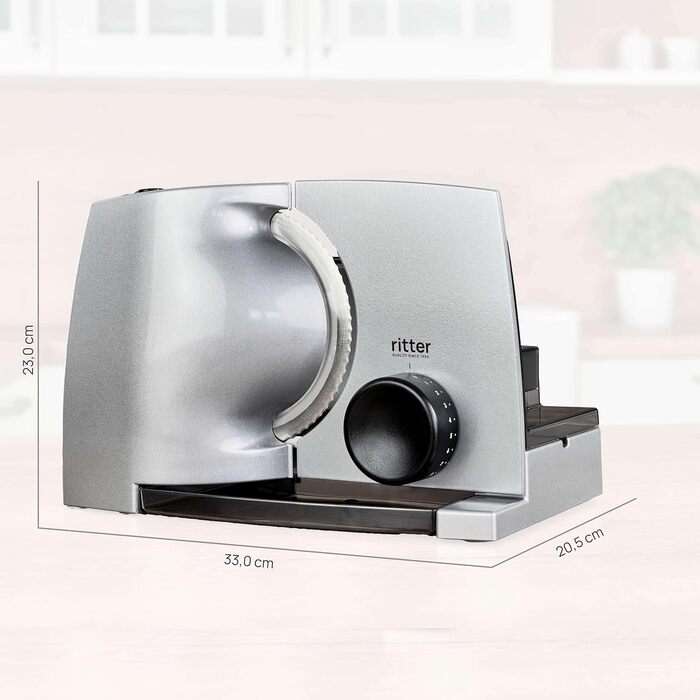 Електричний шматодава Ritter Compact 1 з металу, Made in Germany