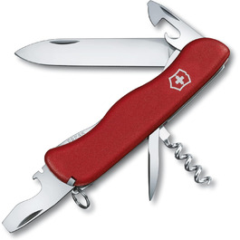 Мультитул Victorinox Picknicker - Швейцарський ніж, 11 функцій, червоний