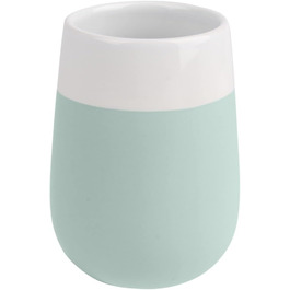 Дозатор для мила WENKO Malta, керамічний, 290 мл, білий (м'ятний/білий)