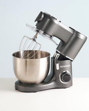 Планетарний міксер G3 Ferrari Pastaio, нержавіюча сталь, антрацит