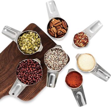 Measuring Cup Set, 13-Piece Set, Measuring Cups, Kitchen Measuring Cups, Stainless Steel Handle, for Cooking, Professional Utensil