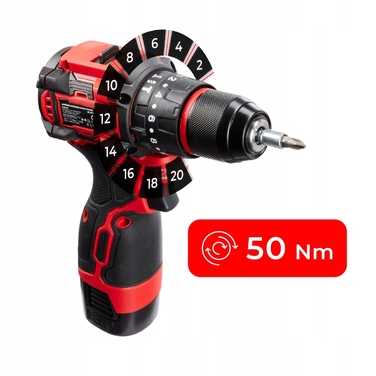 Акумуляторний шурупокрут Bartimex 20 В BT-CD-16D