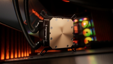 Рідинне охолодження AIO KRUX HydroGlance 240 ARGB з LCD-дисплеєм