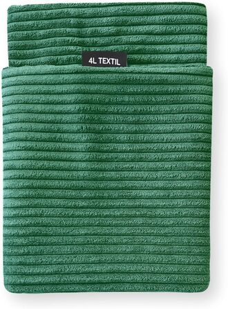 4L Textil ZOE: Лежанка для собак Cord Beige, м'яке собаче ліжко, підходить для маленьких собак, знімний чохол на блискавці, зручне та миється