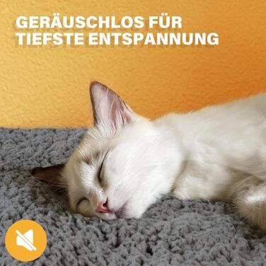 Самогріюча лежанка для котів на підвіконня, м'яка та неслизька, 90 x 28 см, сірий колір