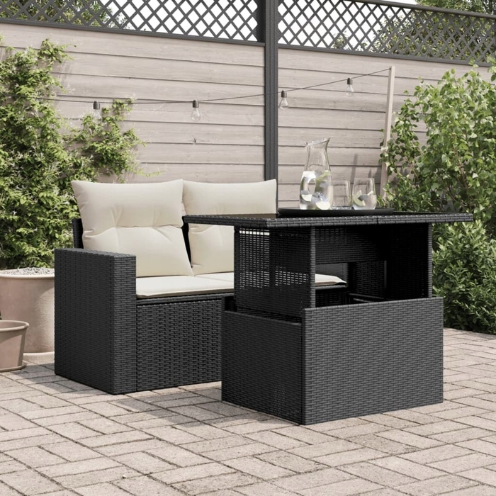 Прямокутний пластиковий стіл VidaXL, 100 x 55 x 73 см