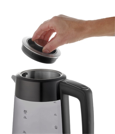 Електричний чайник Concept RK4195, 2200 Вт, 1,7 л, сріблястий/сірий