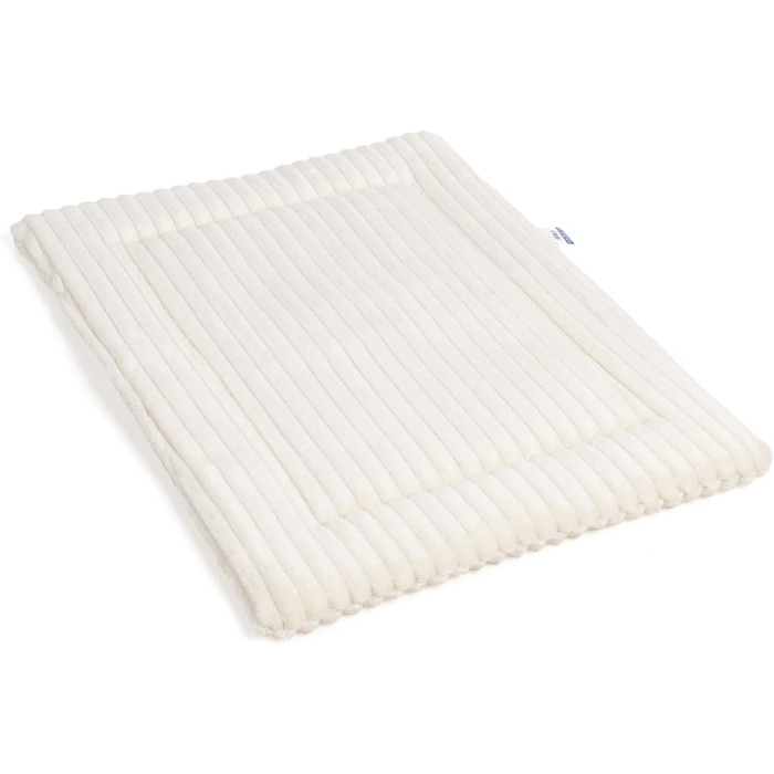 Килимок для собак Wallace & Jones Cardi, 60 x 45 см, бежевий, для маленьких собак, знімний, плюшевий