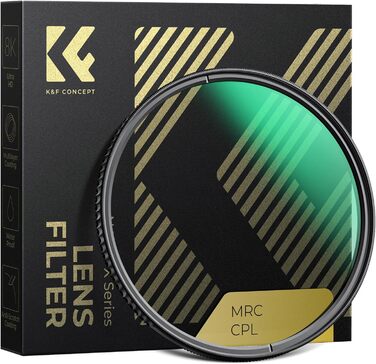 Поляризаційний фільтр K&F Concept Nano X-Serie 40.5mm CPL - MRC покриття, 28 шарів