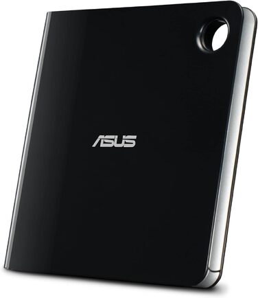 Зовнішній ультратонкий Blu-ray привід ASUS BW-06D5H-U BDXL з підтримкою M-Disc для запису Blu-ray, DVD та CD, сумісний з Windows та Mac