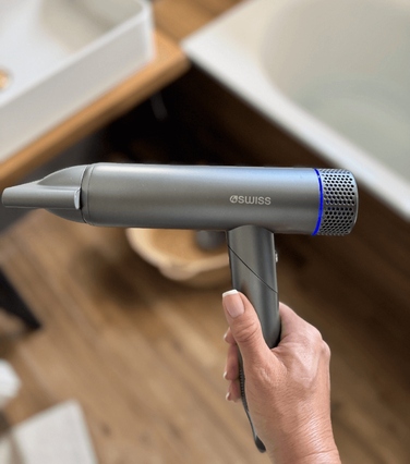 Фен для волосся 4Swiss F424 AirPower+ 1700 Вт, складаний, з дифузором