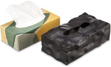 Essey Design Cosmetic Tissue Box Wipy Cube II, rectangular tissue dispenser