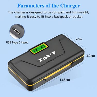 Акумулятор TAVT 2850mAh LP-E6 для Canon EOS R5, R6, R7 та ін. + Dual-Charger