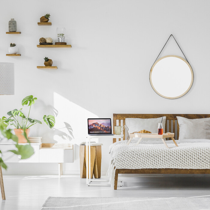 Журнальний столик Relaxdays в С-подібній формі