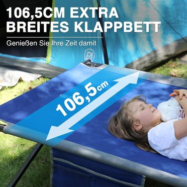 EVER ADVANCED Folding Cot - XXL Size