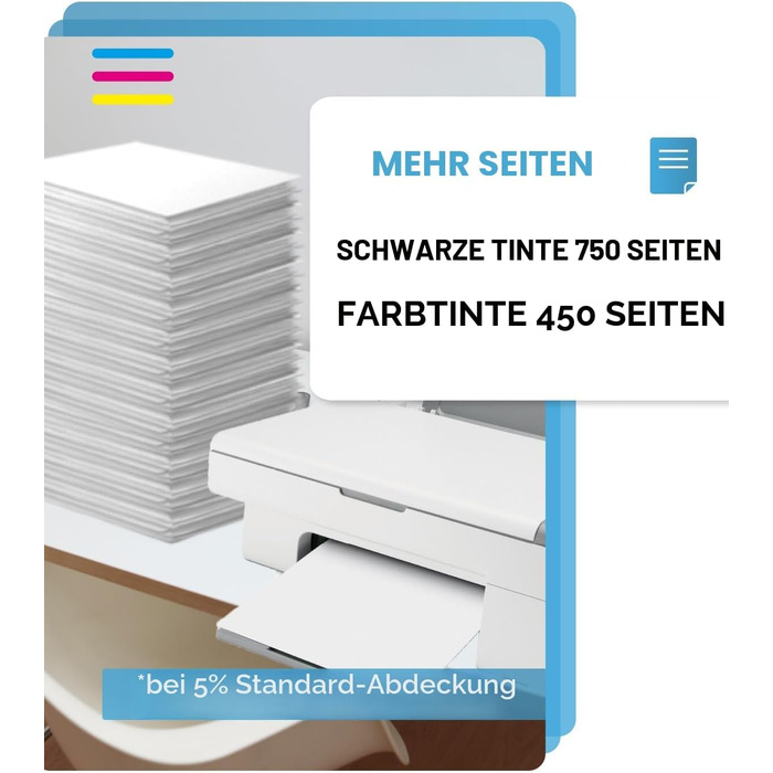 Картриджі 301XL сумісні з HP 301 (чорний та кольоровий), Multipack для Envy 4500 4504 5530 5534, DeskJet 2540 2544 2549, OfficeJet 2620 2622 4630 4632