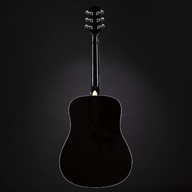 Акустична гітара Red Hill D-1-CE Dreadnought з Cutaway, електроакустична, липа, чорний колір