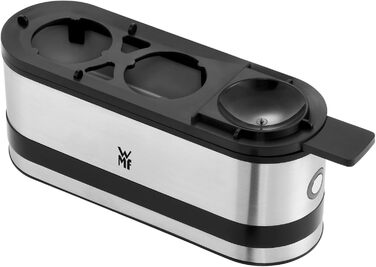 Електричний кошик для варіння яєць WMF Küchenminis на 2 яйця, з викруткою, BPA-free Tritan, 250W, Cromargan matt