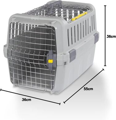 Транспортний бокс для собак Knuffelwuff Interstate XS (55 x 36 x 36 см)