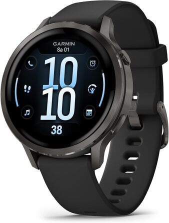 Розумний годинник Garmin Venu 4 - фітнес-трекер з AMOLED-дисплеєм 1,4