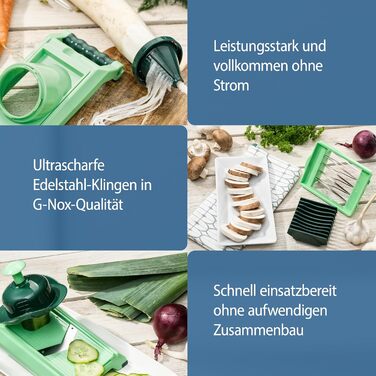 Набір для нарізки овочів Genius Nicer Dicer Chef (15 предметів) з мискою, для нарізки овочів, фруктів, салатів, кубиками, соломкою, з реклами TV