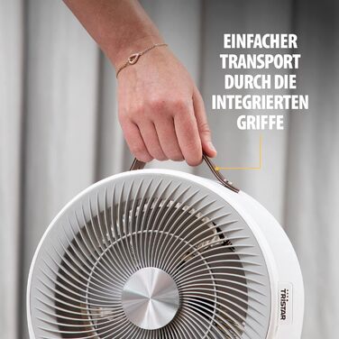 Tristar KA-5140 2-в-1: Електричний обігрівач та вентилятор - 4 режими, 2000 Вт, білий
