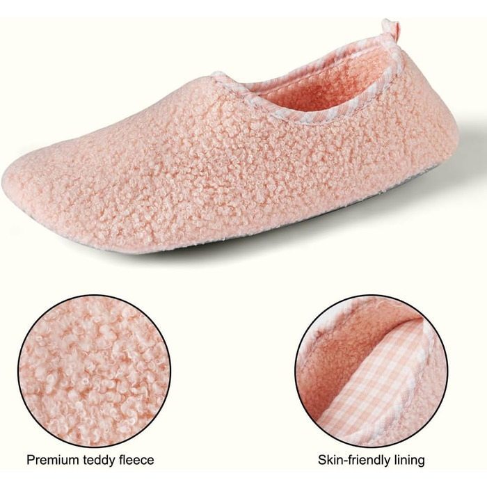 OFFCUP Теплі жіночі халати-халати з піни з пам'яті, халати для дому зимові, бавовняні халати з плюшем, халати для дому всередині та зовні (Рожевий 37 38)