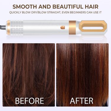 Набір для укладки волосся 6 в 1 Magic Styler, 1000W: фен, круглі щітки, плойка, щітка для об'єму, сушка, укладка, створення локонів