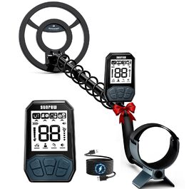 Металодетектор SUNPOW Pro Set для дорослих та дітей – професійний набір, висока точність, 4 режими пошуку, LCD-дисплей, повний комплект