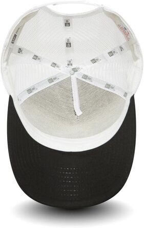 Кепка бейсболка New Era Los Angeles Dodgers Trucker A-Frame, чорна, універсальний розмір