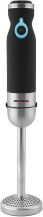 Стаціонарний блендер GASTROBACK Design Stabmixer Advanced Pro з нержавіючої сталі, чорний/синій, 65 x 400 мм
