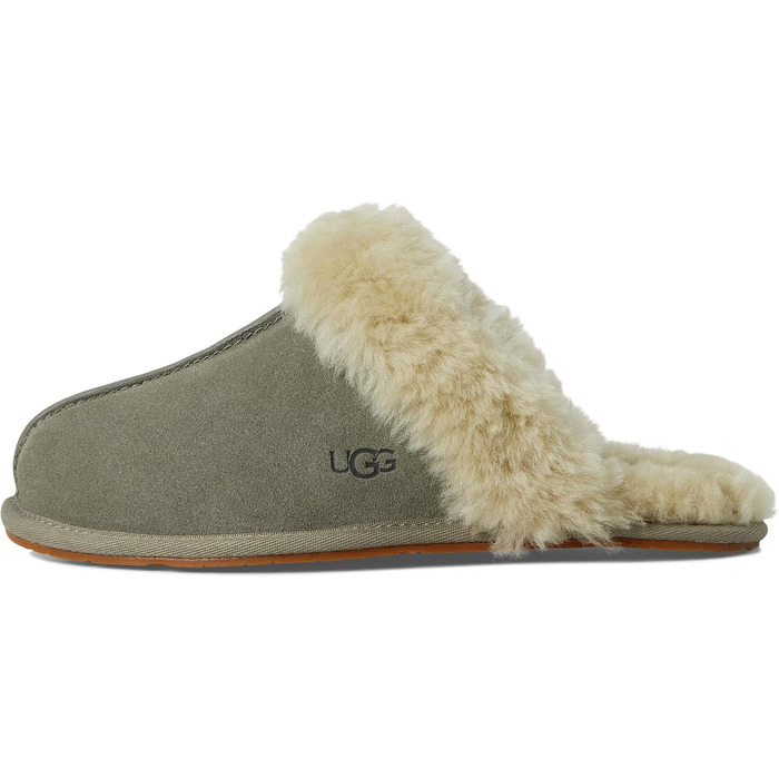 Жіночі домашні капці UGG Scuffette II Metallic Spots, мохово-зелений/латунь, розмір 42 EU