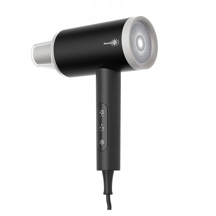 Фен для волосся з іонізацією ElectricSun, 1875 Вт, 3 температурні режими