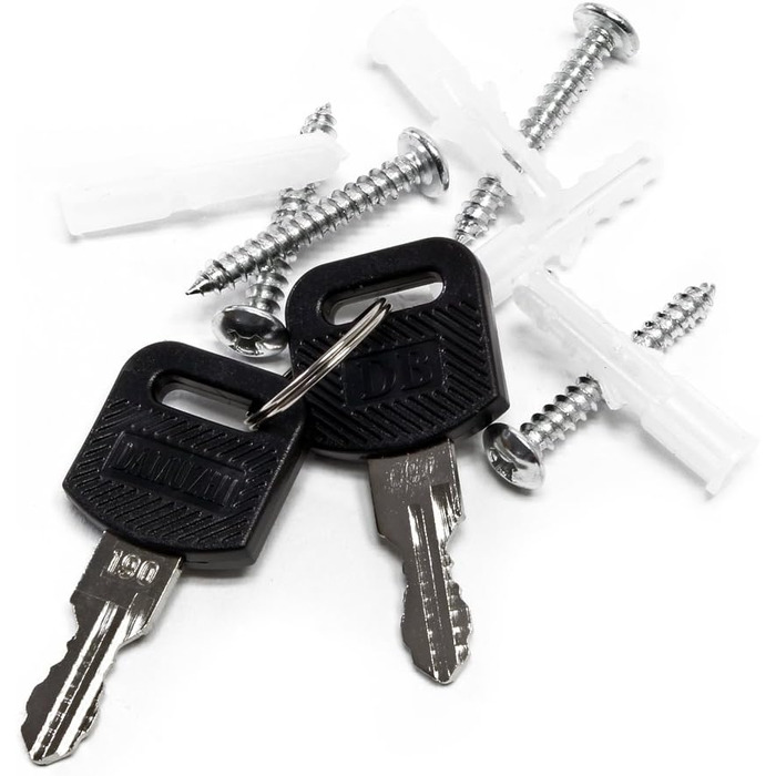 Поштова скринька Wiltec V12 антрацит 360x115x320 мм, настінна, з замком, оглядовим вікном та табличкою для імені, сталь оцинкована