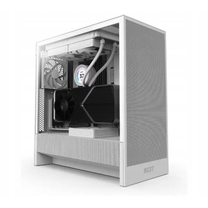 Корпус NZXT H5 Flow Midi Tower, білий