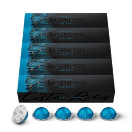 Кава Nespresso Vertuo Costa Rica | Арабіка з Коста-Ріки | 50 капсул | Сумісна з VERTUO
