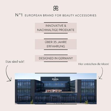 Пряма щітка для волосся PARSA Beauty Trend Line – срібна, для всіх типів волосся, з масажним ефектом, 23 x 4,6 x 3,4 см
