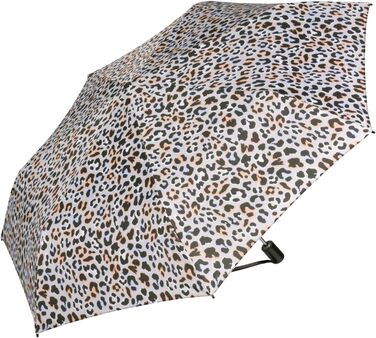 Зонт Knirps Taschenschirm Slim Duomatic з автоматичним відкриванням/закриванням та UV-захистом Renature - Green (Jaguar Apricot)