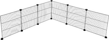 Kerbl Hopsi: 12 сітчастих елементів для клітки, 35x35 см