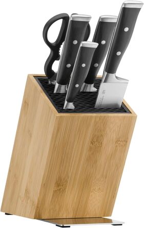 Набір кухонних ножів WMF Grand Class 6 предметів з бруском, Made in Germany, з бруском FlexTec