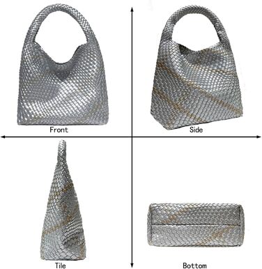 Клатч жіночий JINMANXUE B988 сріблясто-золотий вечірній, сумочка клатч