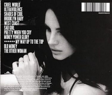 Lana Del Rey - Ultraviolence [Вінілова платівка LP] + MP3 код