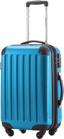 Чемодан Alex Hauptstadtkoffer - ручна поклажа, 55 x 38 x 23 см, 4 колеса, 42 літри, розширюваний, блакитний