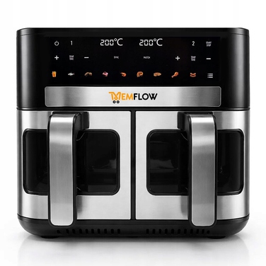 Аерофритюрниця MEMFLOW 10л 2200Вт з двома чашами