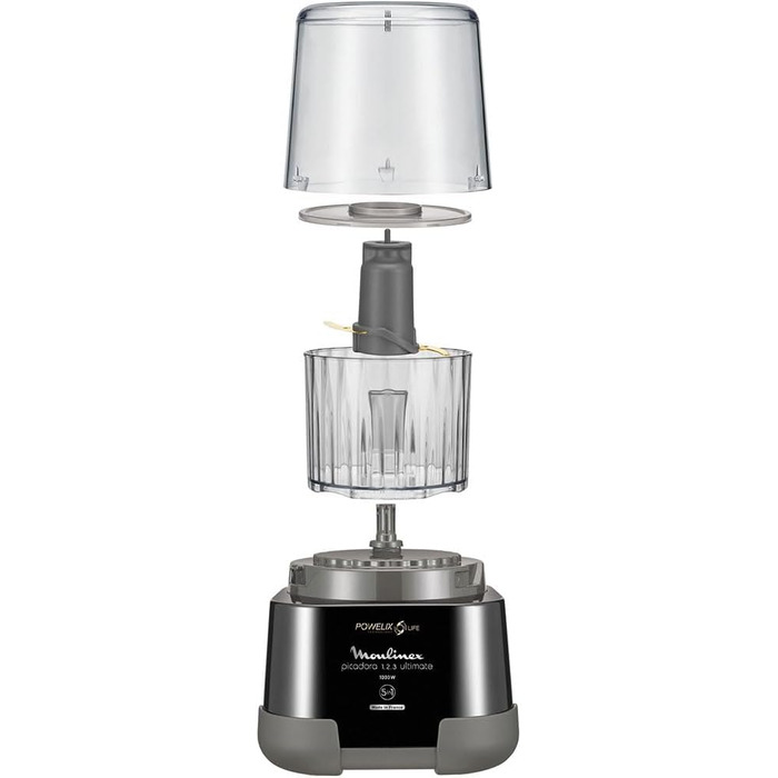 Moulineux електричний подрібнювач чорного кольору