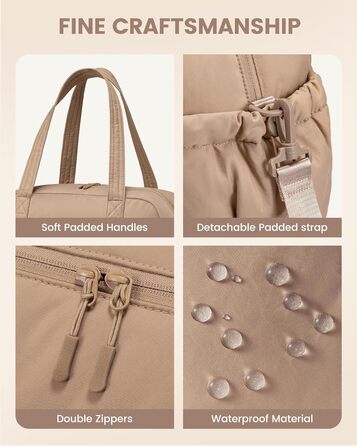 Сумка-мішок LOVEVOOK для подорожей, ручна поклажа, жіноча, велика, з відділенням для взуття, для спорту, фітнесу, подорожей, сауни, клініки, пологів, Khaki