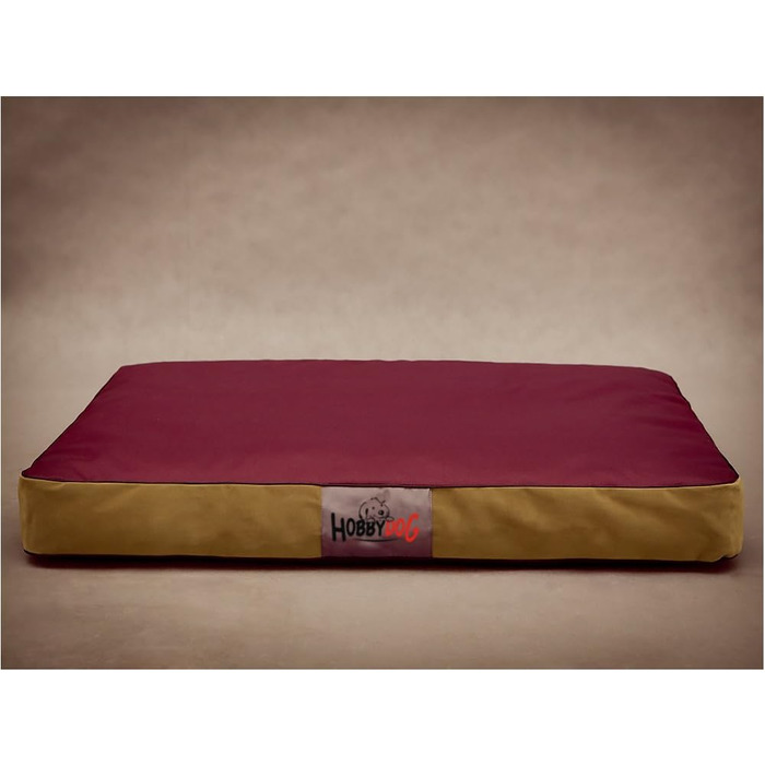 Матрац для собак Millybo - ліжко для собак, килимок для собак (70 x 50 см, Бордовий)